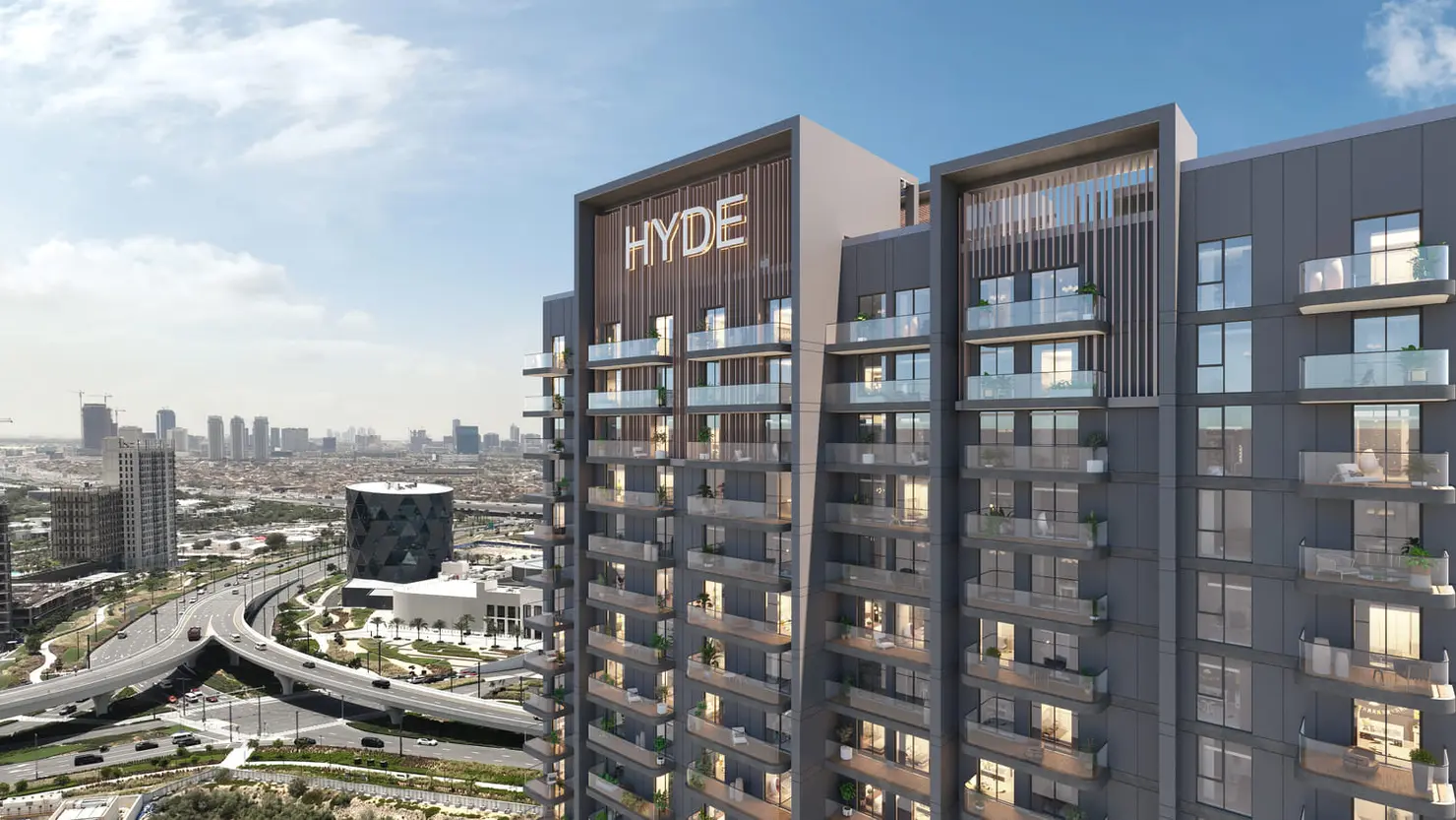 Hyde Residences в Dubai Hills Estate в Дубай Хиллс Эстейт