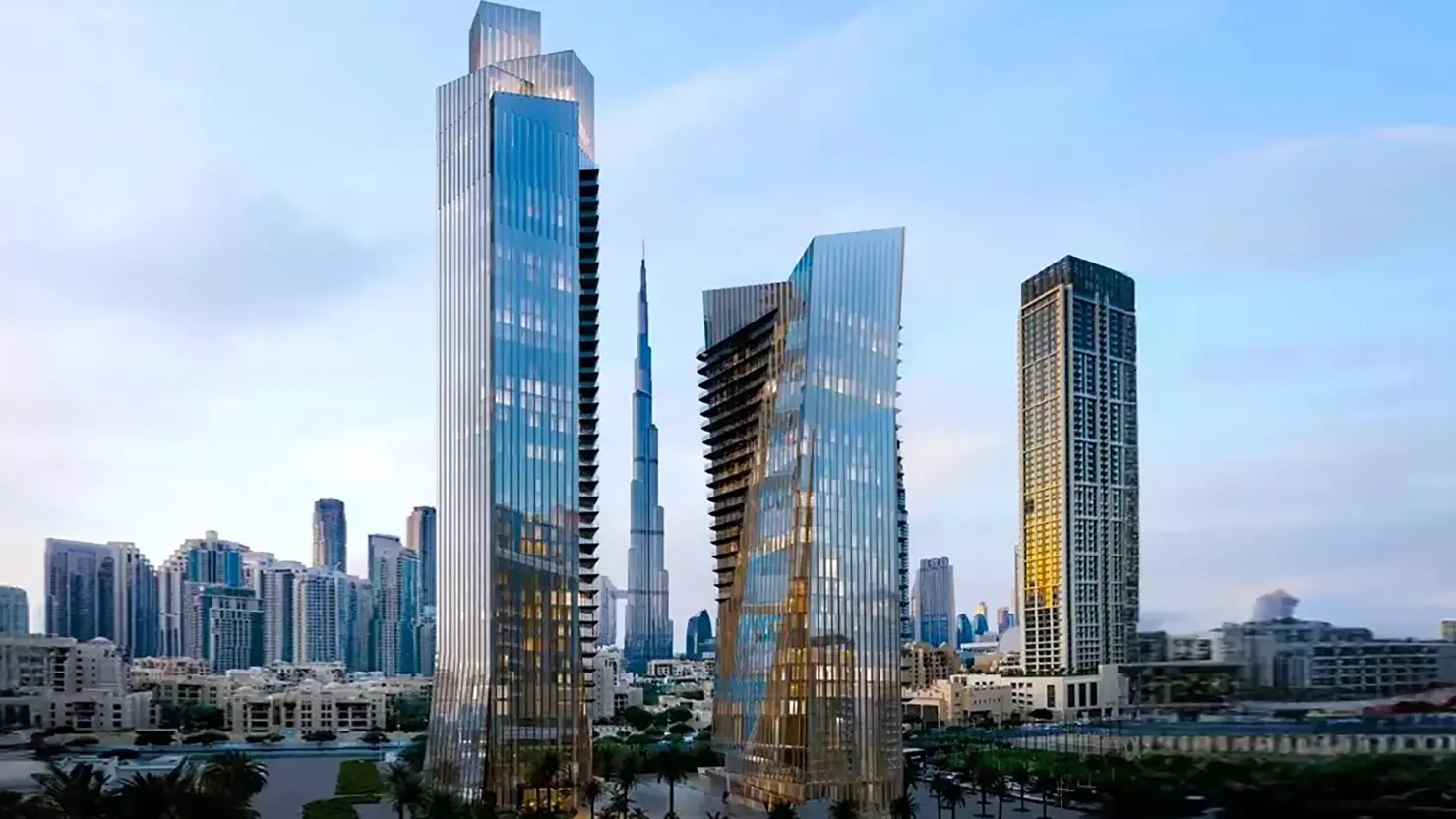 Baccarat Hotel & Residences Tower 2 в Даунтаун Дубай