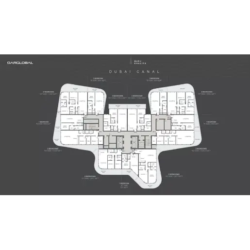 DG1 Living - Floor plans: 3 Bedrooms