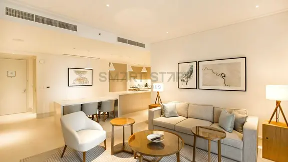 Fully Furnished / High Floor / Burj Khalifa view