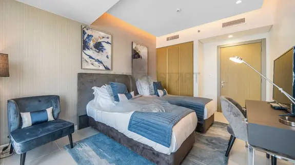 Burj and Sea View / Furnished / Vacant at Business Bay photo 5